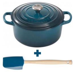 le-creuset-braadpan-deep-teal-20-cm