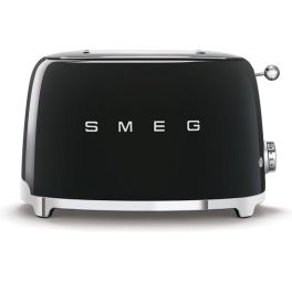 SMEG Broodrooster 2x2 Zwart