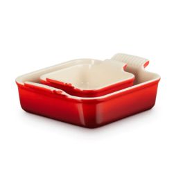 le-creuset-ovenschaal-rood-2-stuks