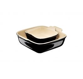 le-creuset-ovenschaal-zwart-2-stuks